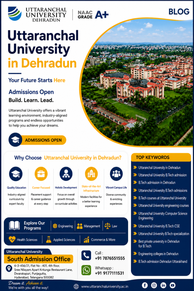Uttaranchal University in Dehradun